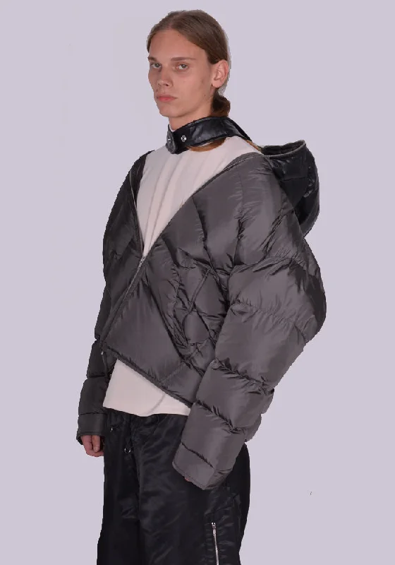 Weekend Discounts to Savor RANDOM IDENTITIES NY-15-22 DUVET PUFFER JACKET CHARCOAL Weekend Discounts to Savor RANDOM IDENTITIES NY-15-22 DUVET PUFFER JACKET CHARCOAL