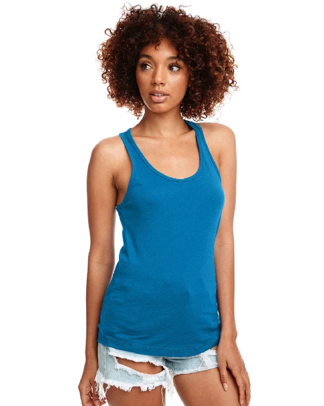 Weekend Savings Fiesta Next Level Ladies Ideal Racerback Tank | Turquoise