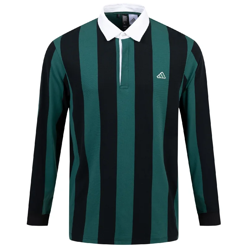Buy More, Save More Go-To LS Rugby Polo Collegiate Green - SS24