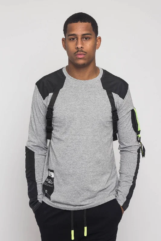 Mega Sale Army Buckle Long Sleeve T-Shirt