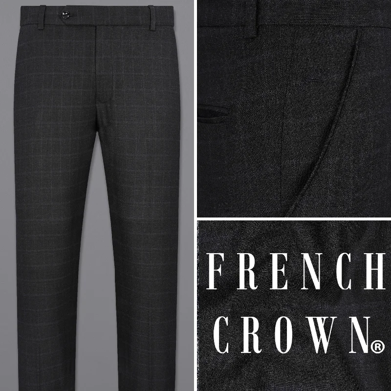 Mega Sale Shark Gray Plaid Pant