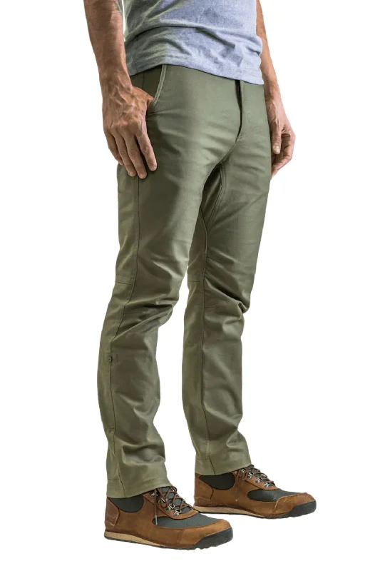 Weekend Bargains Await You Men's Flex Canvas Pants - 30" Inseam In Olive