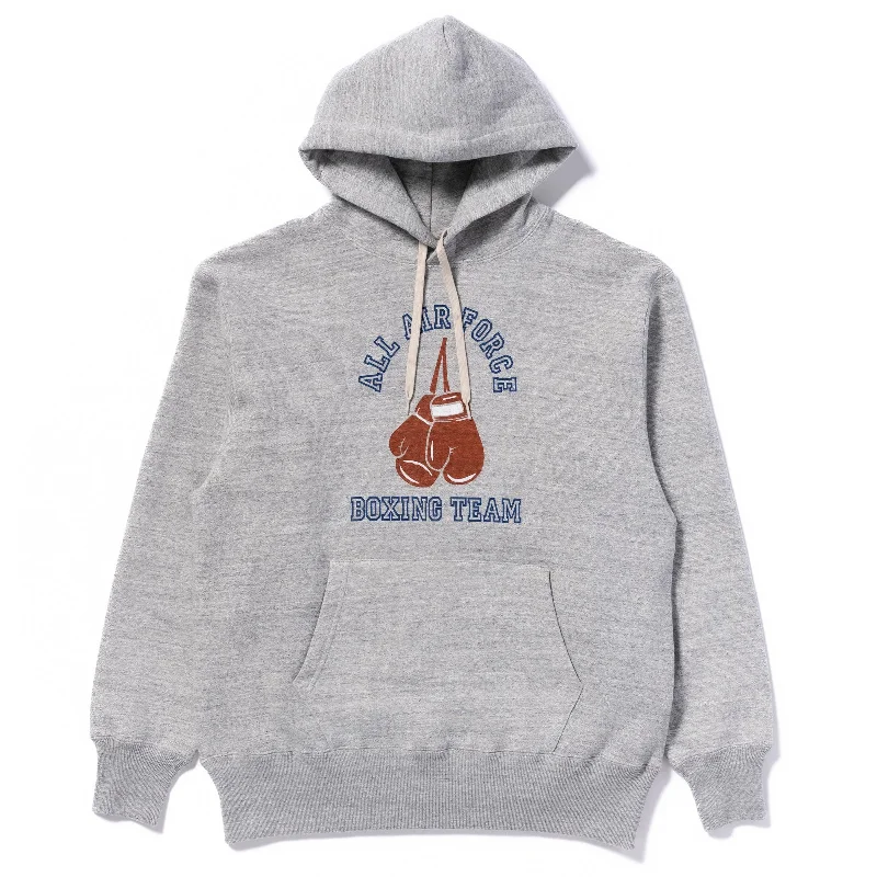 Super Sale MILITARY PRINT HOODED SWEATSHIRT / AIR FORCE BOXING TEAM