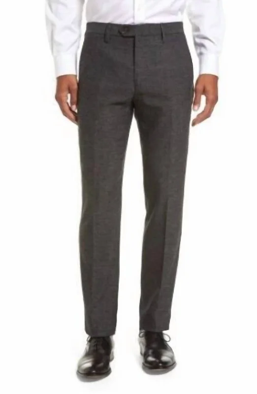 Limited Availability Padtro Wool Trouser In Grey