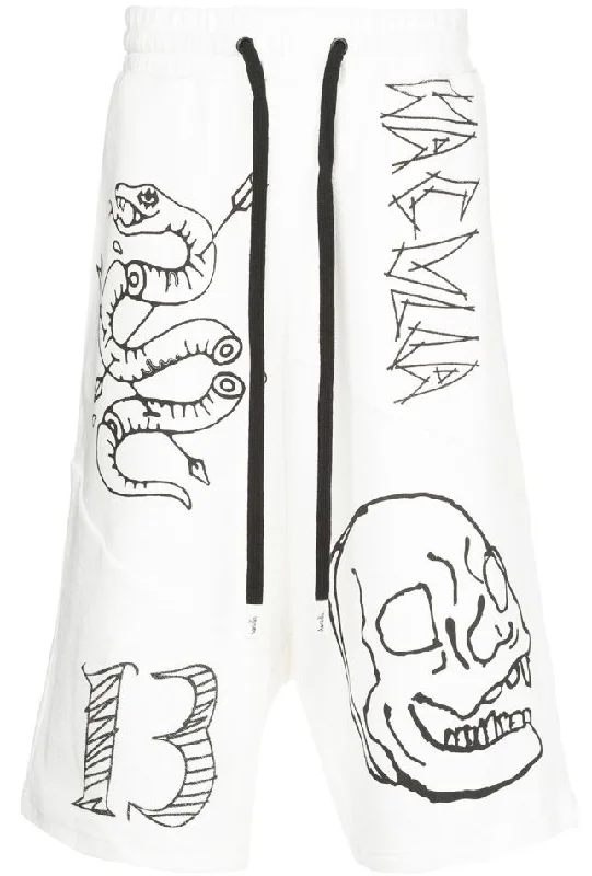 Instant Discount MIXED MANIA QUAD CUT SHORT OFF-WHITE