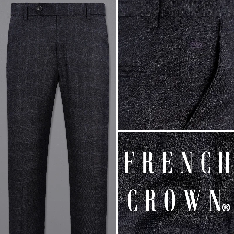 Buy Today Mirage Gray Plaid Pant