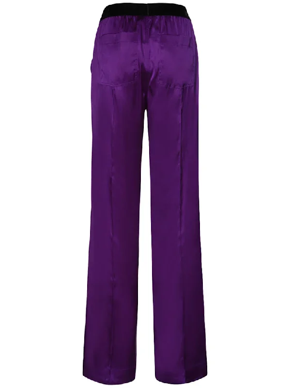 Exclusive Access Tom Ford Womens Trousers In Purple