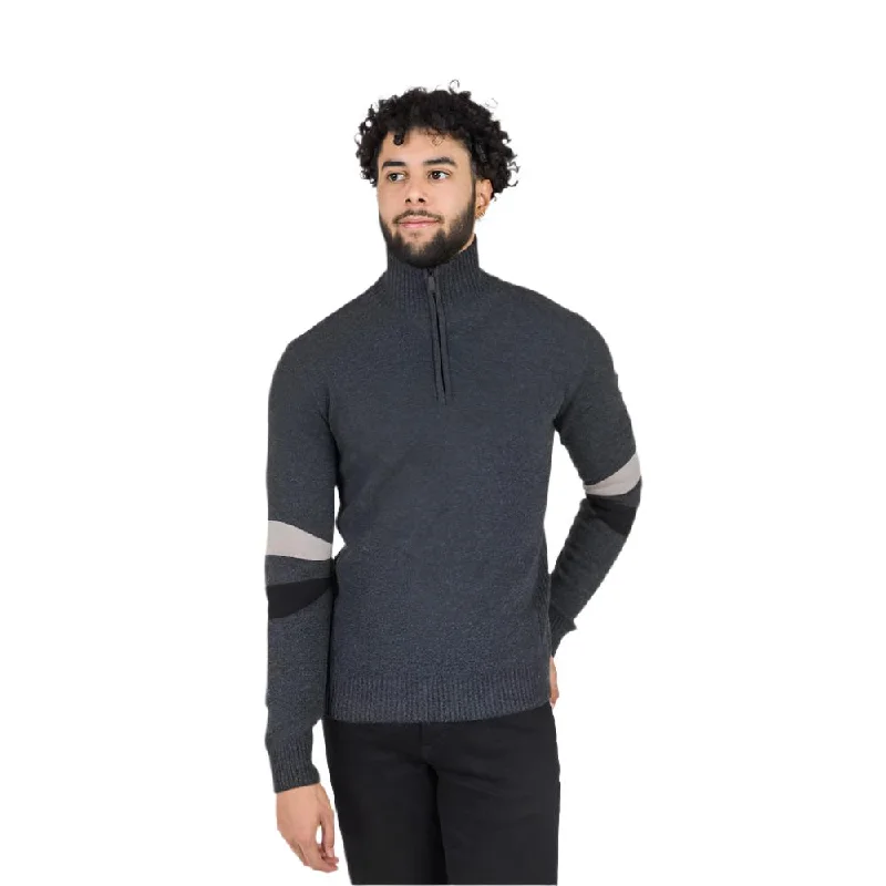 Now or Never Rossignol Mens Signature Half-Zip Knit Sweater 2025