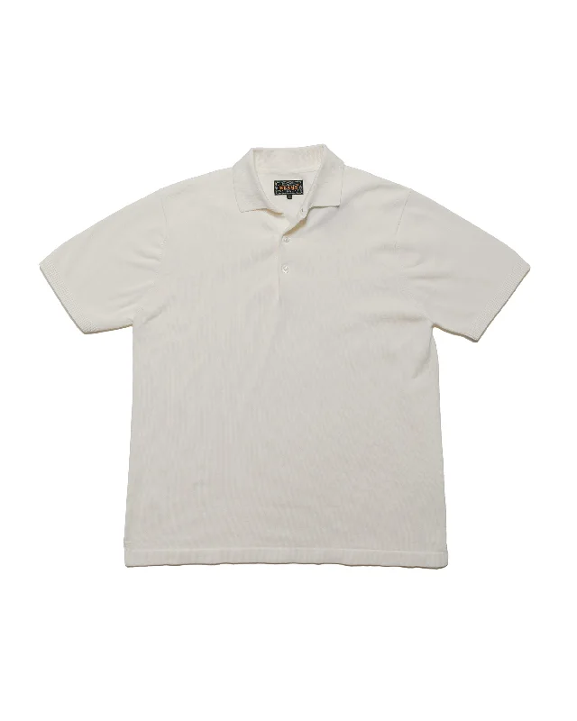 Customer Appreciation Sale Beams Plus Knit Polo Solid 12G White