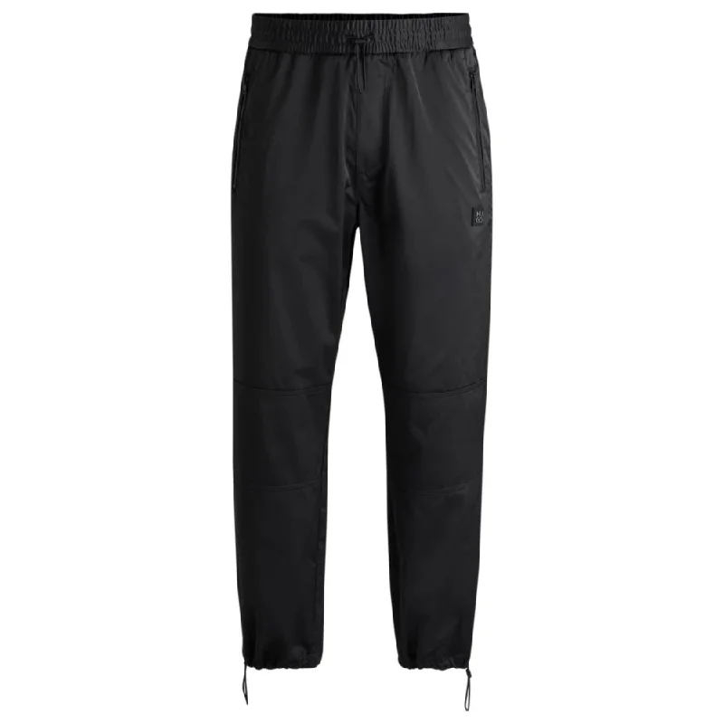 Weekend Specials to Cherish Regular-fit trousers in water-repellent satin
