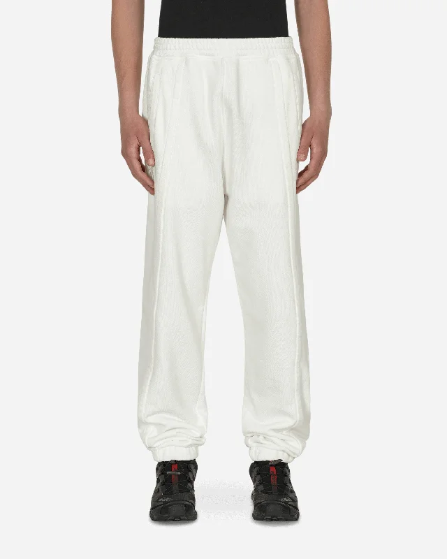 Stock Clearance Panel Basic Sweatpants White