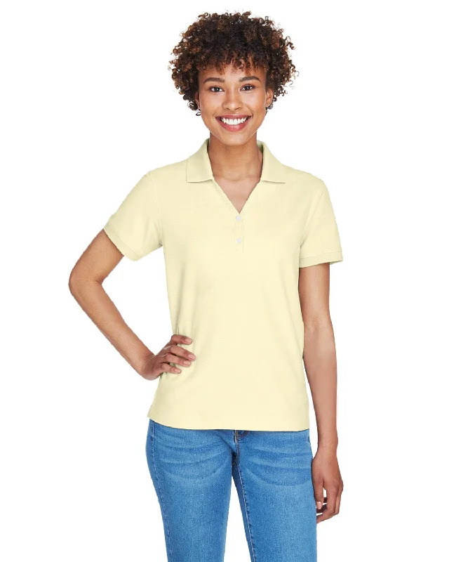 Weekend Bargains to Love Devon & Jones Ladies Fine Pima Pique Polo | Transparent Yell