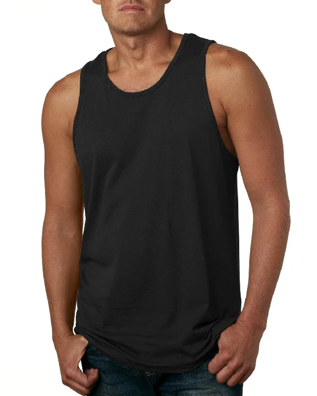 Seasonal Sale Next Level Mens Cotton Tank | Black