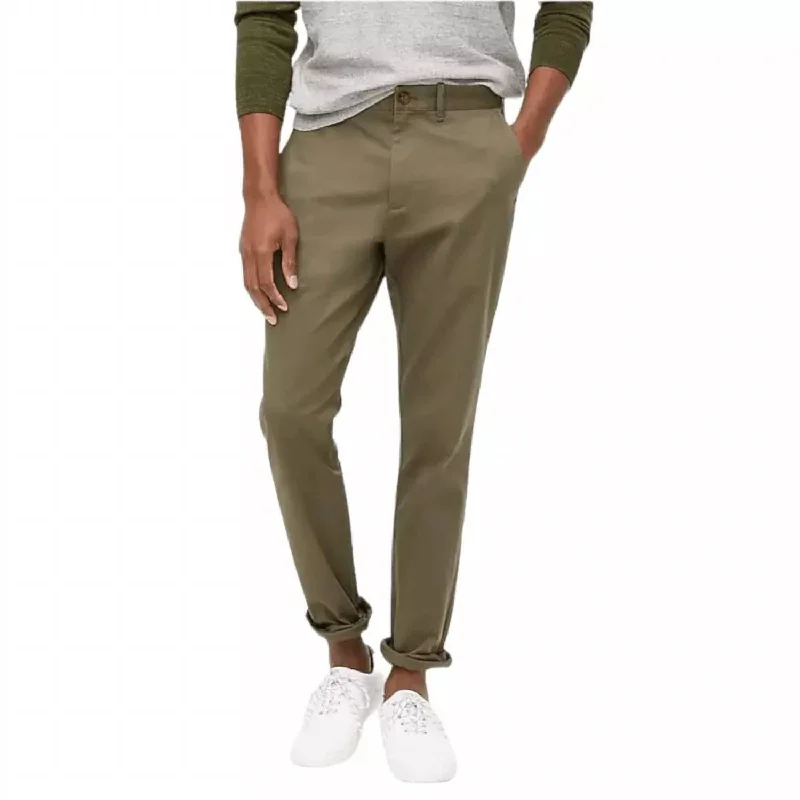 Can't Beat Athletic Slim-Fit Chino Pant In Green