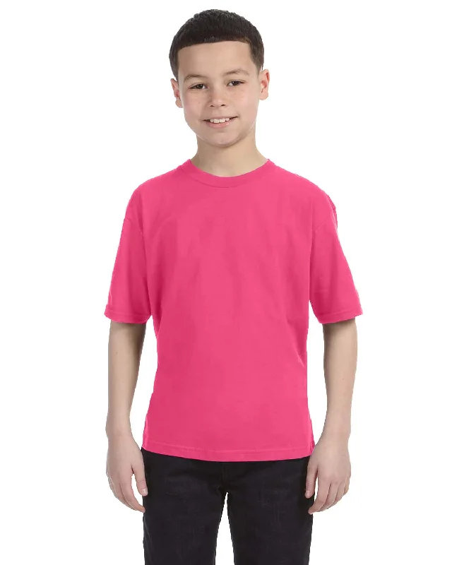 Weekend Savings Spectacular Anvil Youth Fashion Fit T-Shirt | Neon Pink