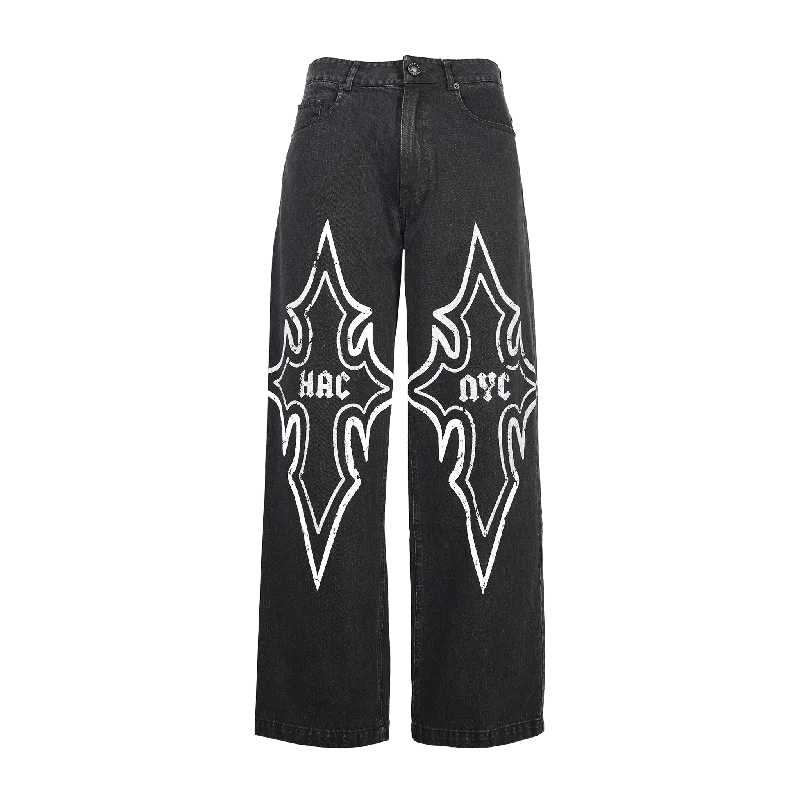 Weekend Discounts to Relish PRAISING WIDE LEG JEANS