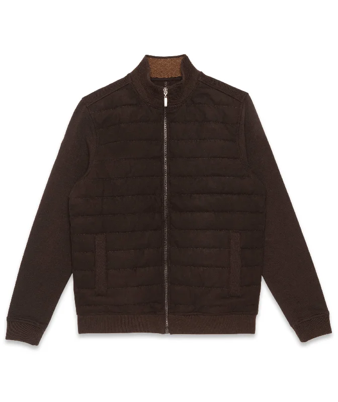 Today’s Deal Guide London Modern Bomber Jacket with Zip Brown