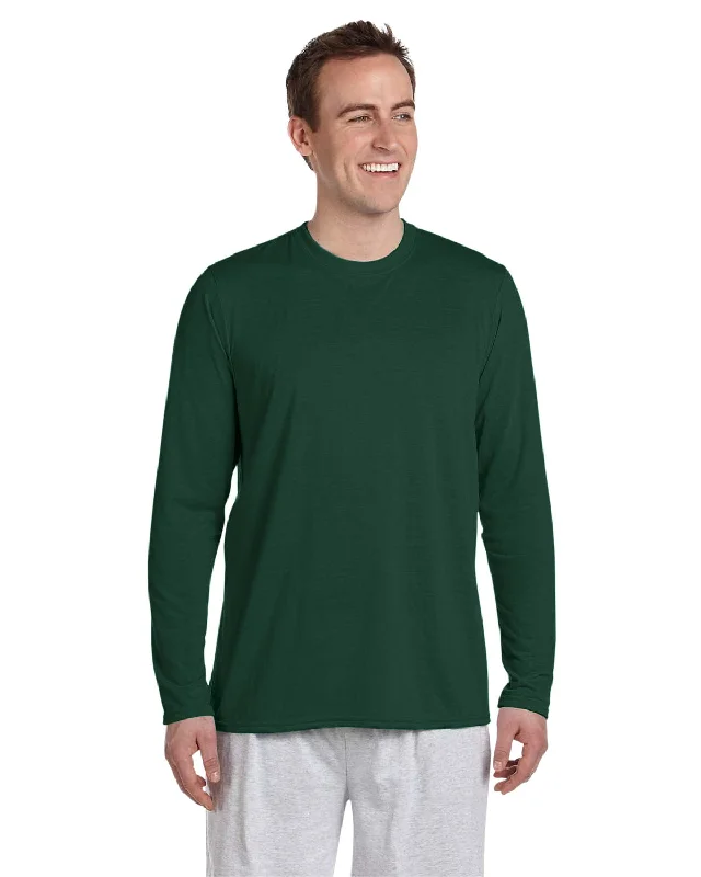 Take Action Gildan 4.5 oz. Performance Long Sleeve T-Shirt | Forest Green