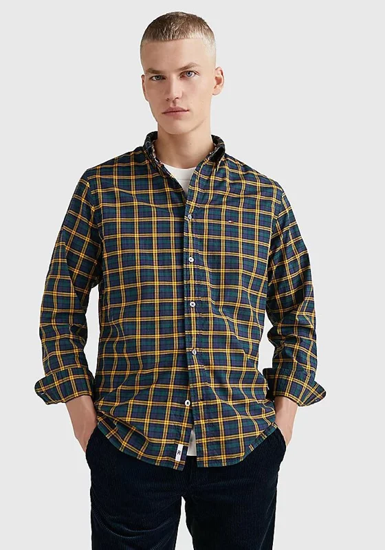 Deal of the Week Tommy Hilfiger Mini Blackwatch Tartan Shirt, Desert Sky & Solstice