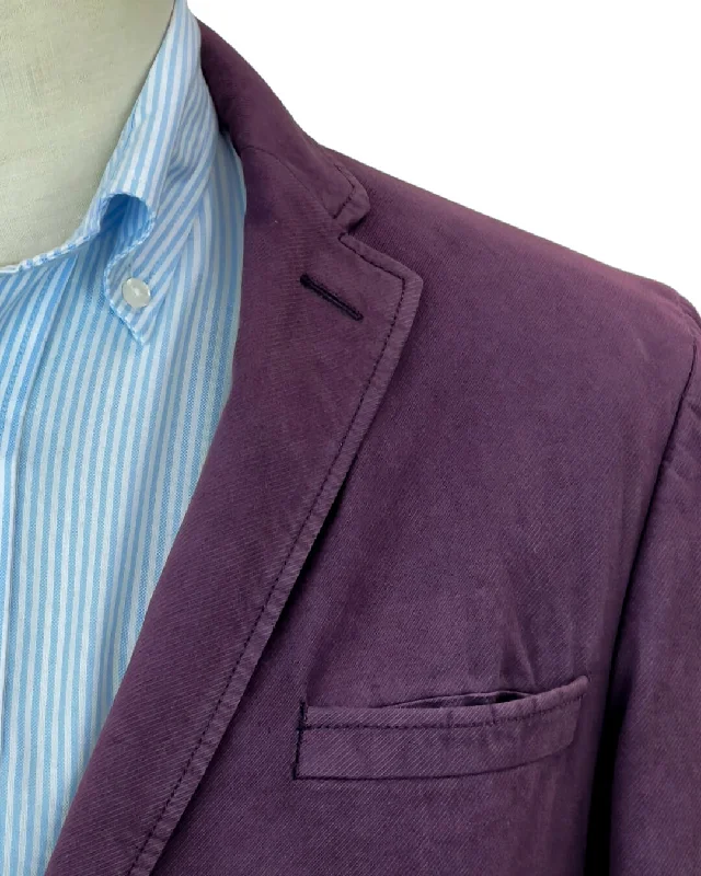Unmissable Offer Purple Cavalry Twill Jacket