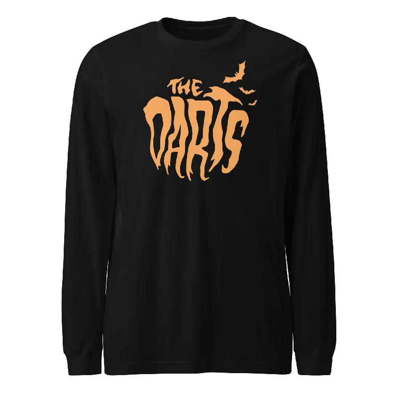 Weekend Deals That Dazzle THE DARTS "Orange Bat" Unisex Long Sleeve Tee