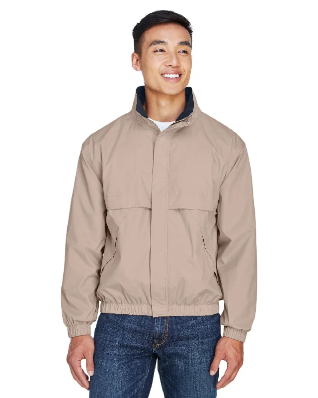 One-DAY Sale Devon & Jones Clubhouse Jacket | Khaki/ Navy