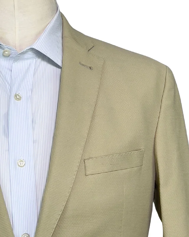 Weekend-Only Price Drops Beige Honeycomb Classic Jacket