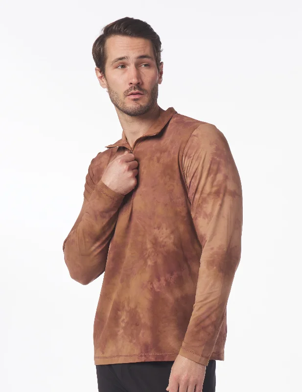 Weekend Specials to Celebrate Tahoe 1/4 Zip: Mocha Stone Dye