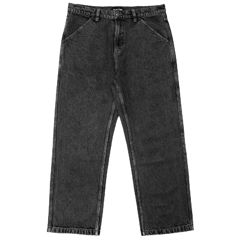 Weekend Deals That Dazzle Passport Workers Club Denim Jeans - Grey Over-Dye