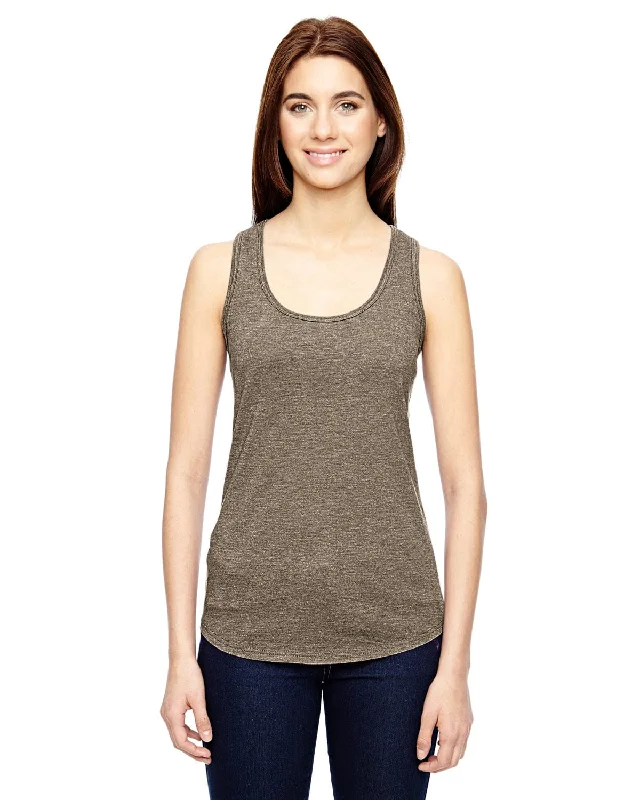 One-Day Only Anvil Ladies Triblend Racerback Tank | Heather Slate