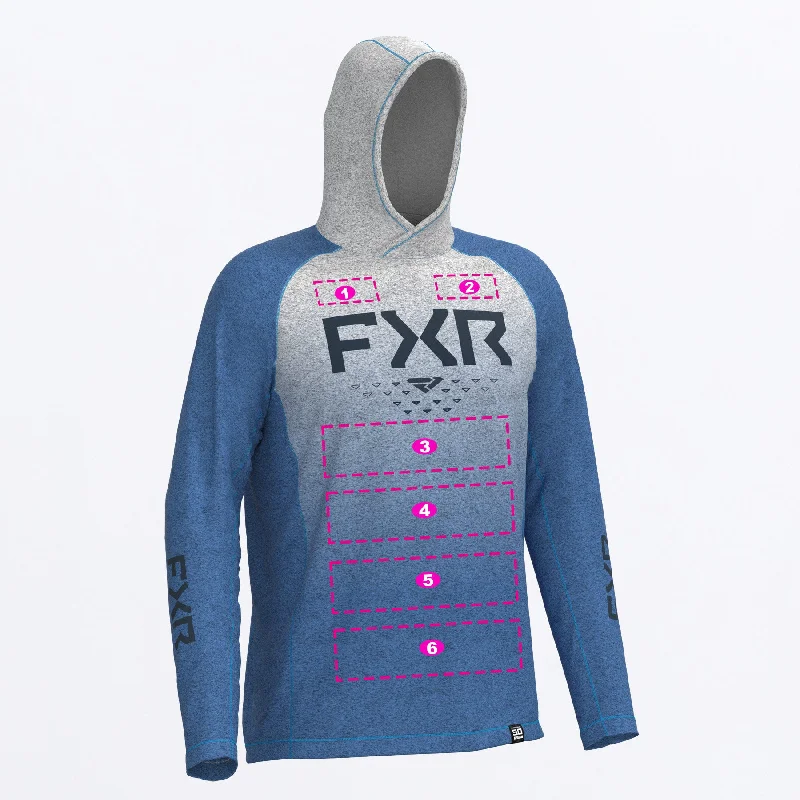 Savings Alert Custom M Attack Air UPF Pullover Hoodie