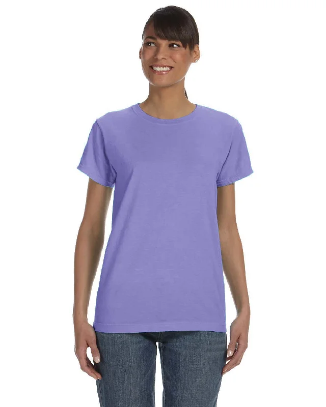 Special Buy Comfort Colors Ladies Garment-Dyed T-Shirt | Violet