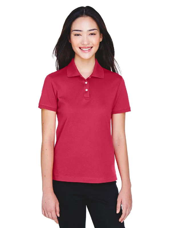 Weekend Bargains to Enjoy Devon & Jones Ladies Perfect Pima Interlock Polo Shirt
