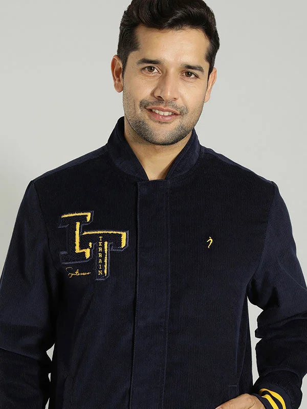 Steals and Deals Men Solid Full Sleeve Bomber Jacket