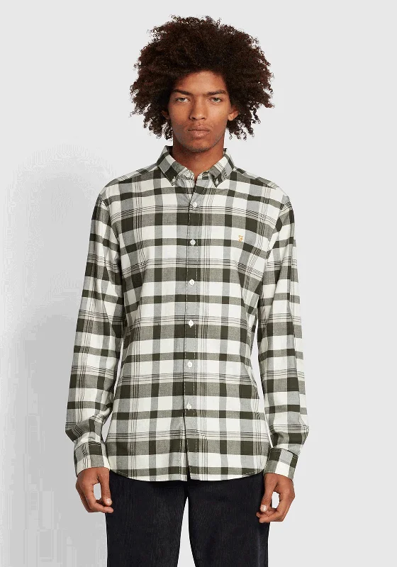 Lowest Prices Farah Jean Check Shirt, Evergreen