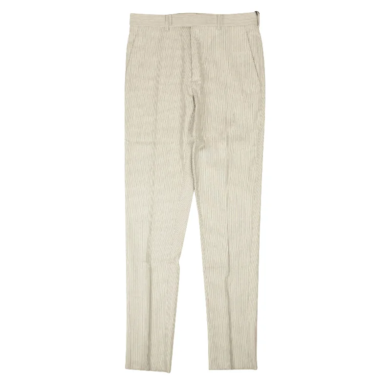 Price Break Beige Stripe Detail Dress Pants