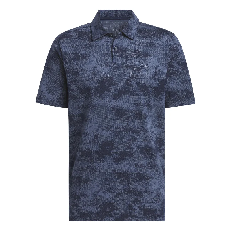 Holiday Sale Go-To Printed Mesh Polo Collegiate Navy - SS24