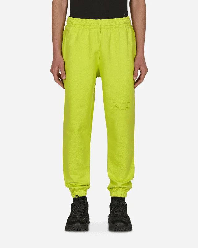 Final Sale Slim Track Pants Green