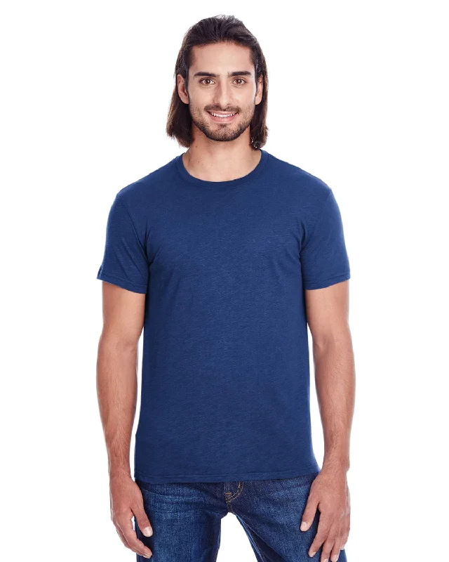 Extra Discount Threadfast Apparel Mens Slub Jersey Short Sleeve Tee | Navy Slub