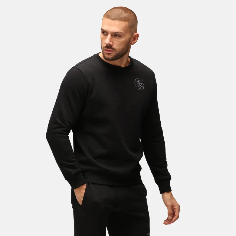 Hurry In TKB Man Black Organic Sweatshirt