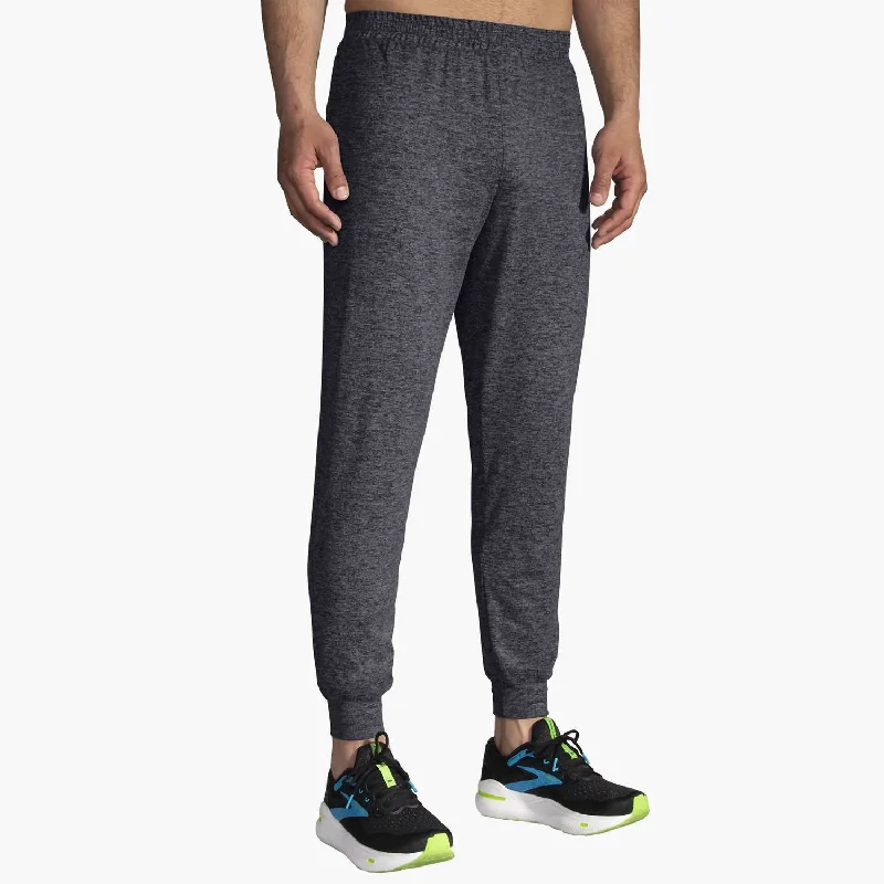 Seasonal Sale Luxe Jogger In Heather Black