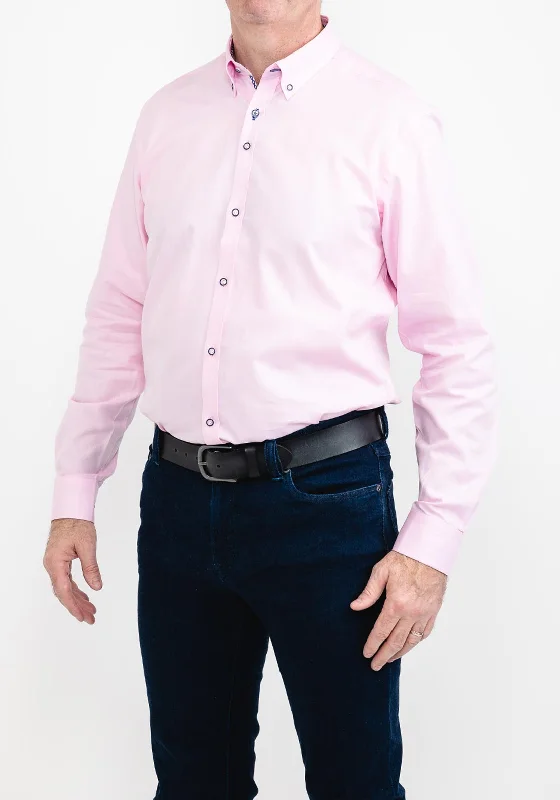 Limited Time Andre Ralph Long Sleeve Shirt, Pink