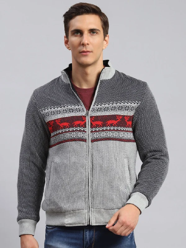 Best Seller Men Black Solid Cotton Jacket
