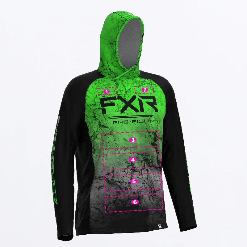 Midnight Madness Custom M Derby Air UPF Pullover Hoodie