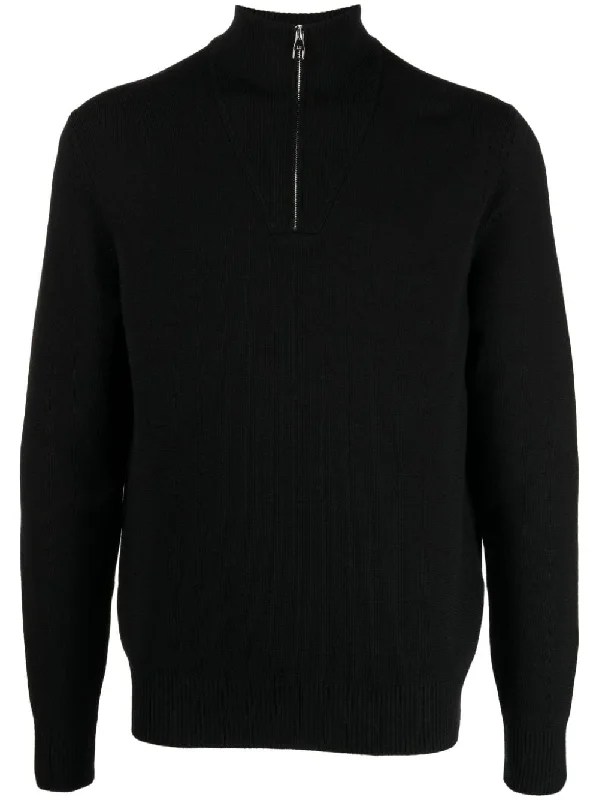 Weekend Deals That Thrill Half-Zip Wool Jumper