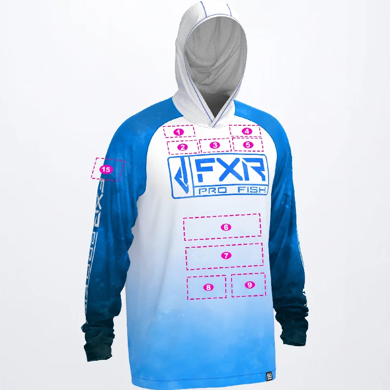 Blue Ink/White