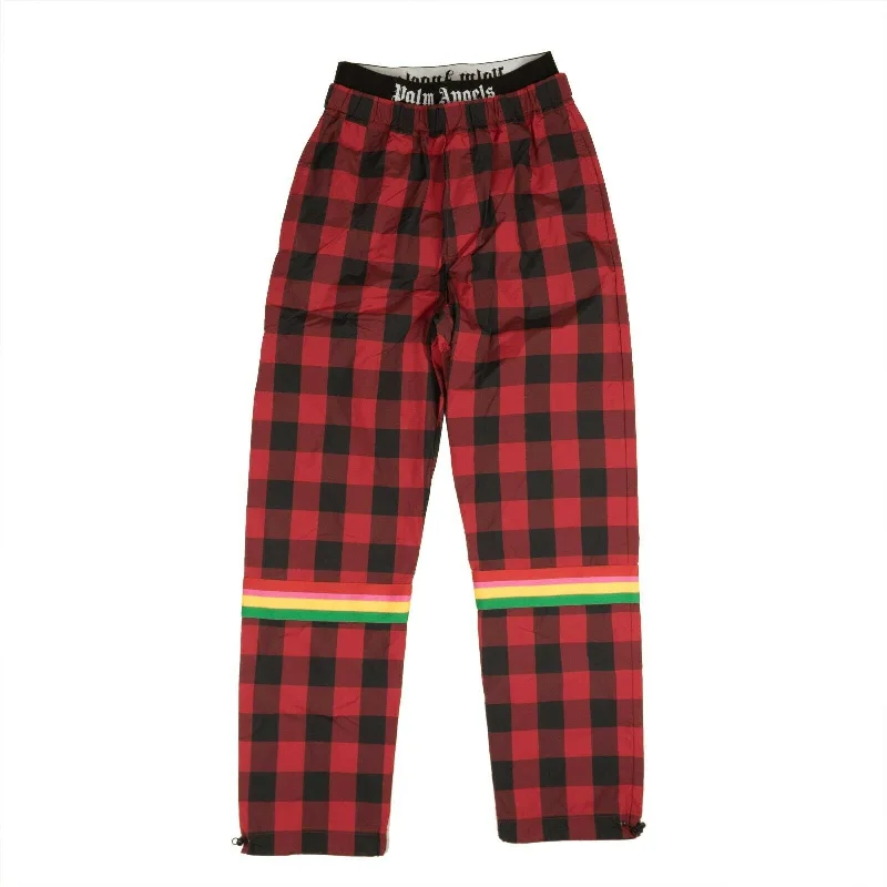 Savings Alert Red Buffalo Check Aftersport Pants