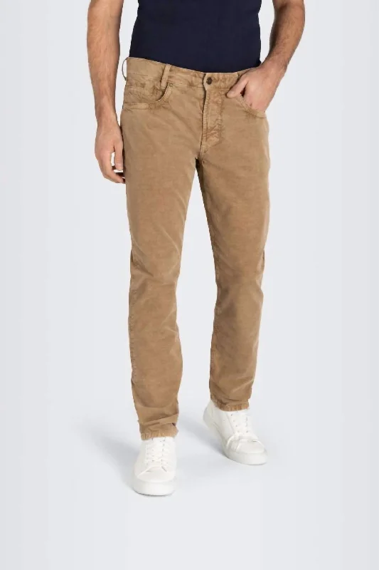 Super Bargain Arne Pipe Corduroys Pants In Toffee Brown