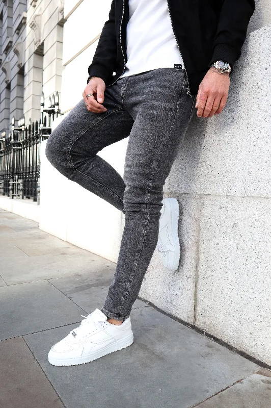 Weekend Savings Extravaganza Capo Slim Fit Denim Jeans - Washed Black