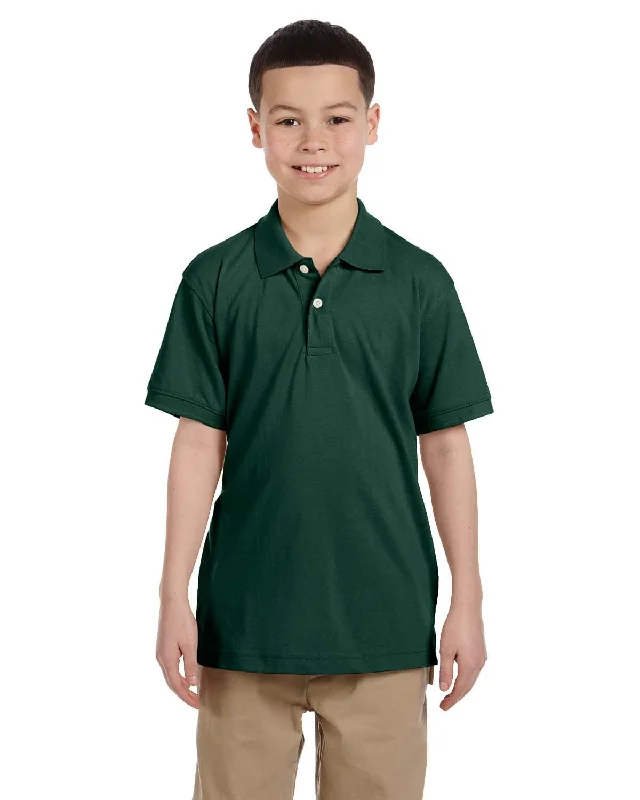 Markdown Madness Harriton Youth Easy Blend Polo Shirt | Hunter